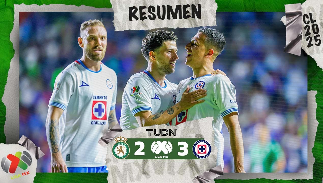 Resumen: Así celebró James los goles del León al Cruz Azul en Liguilla