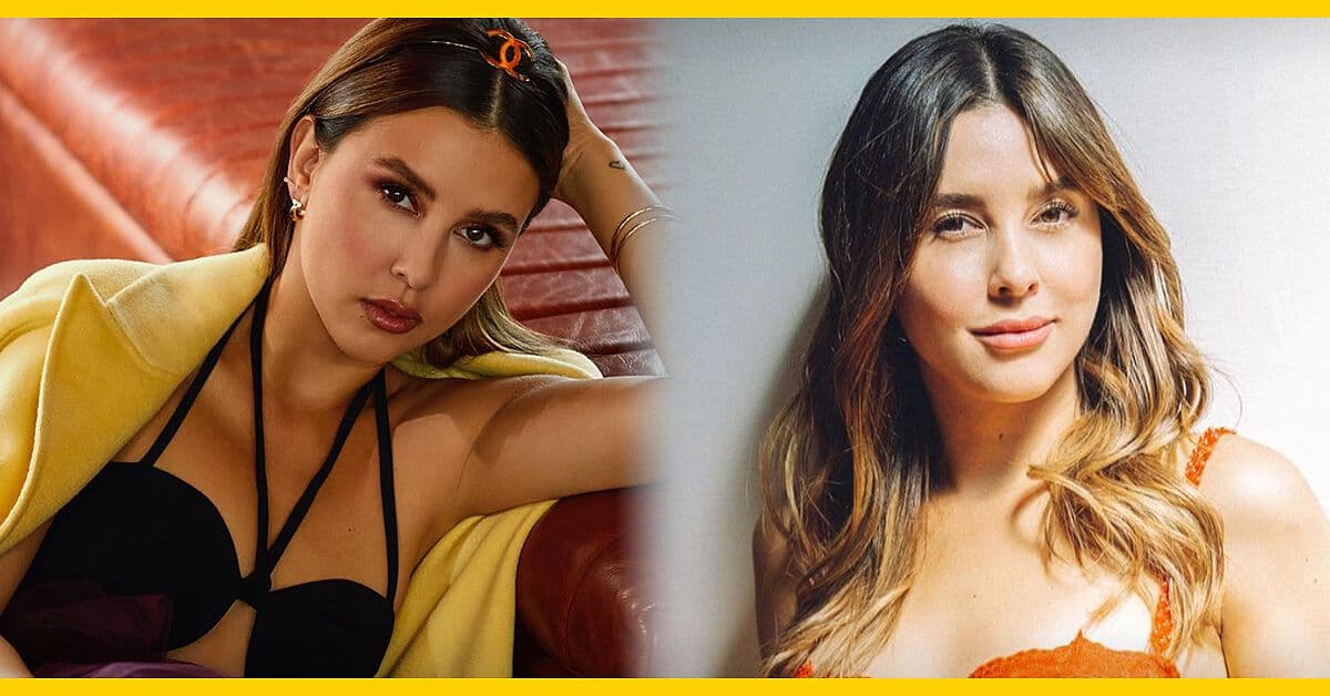 Paulina Goto roba cámara con impresionante vestido amarillo en el 'Bridal Fashion Week'
