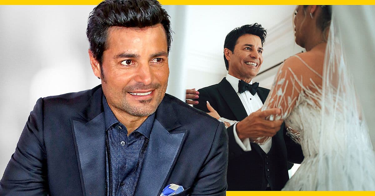 Chayanne brilla en la pista de la boda de Lele Pons, su sobrina