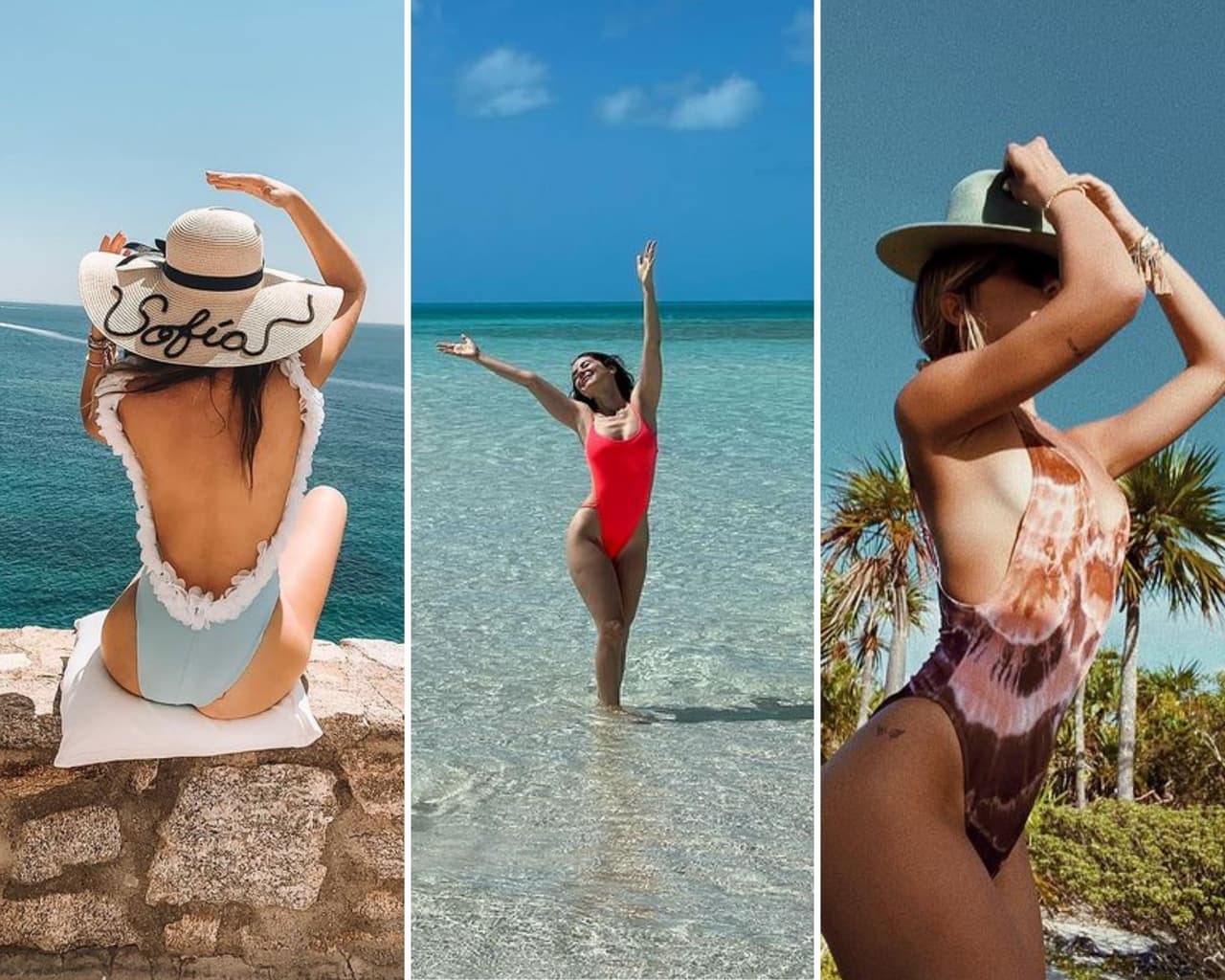 Con la llegada de la primavera, algunas famosas como Camila Sodi, Thalía o Irina Baeva, poco a poco coinciden en que el traje de baño de tiro alto, al estilo noventero de "Baywatch", será la tendencia más cómoda y favorecedora para toda chica y tipo de curvas.