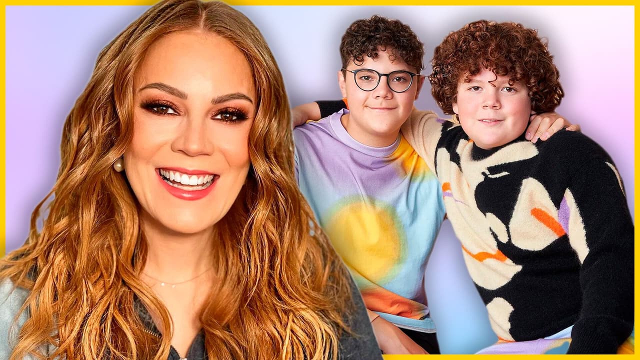 Daniela Magun se pone creativa para Halloween junto a sus hijos