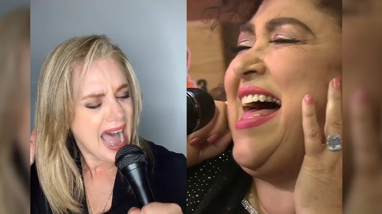 Video: Erika Buenfil te pondrá la piel chinita cuando la veas ‘cantar’ éxito de Amanda Miguel