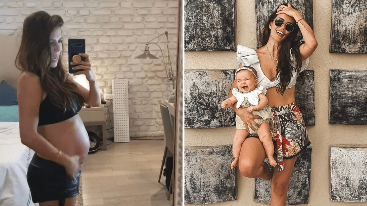 Claudia Álvarez, protagonista de 'Vencer el desamor', próxima a estrenarse por Las Estrellas, también es una de las famosas que suele compartir la evolución de su cuerpo después del embarazo. La actriz dio a luz a la pequeña Kira en diciembre de 2019.