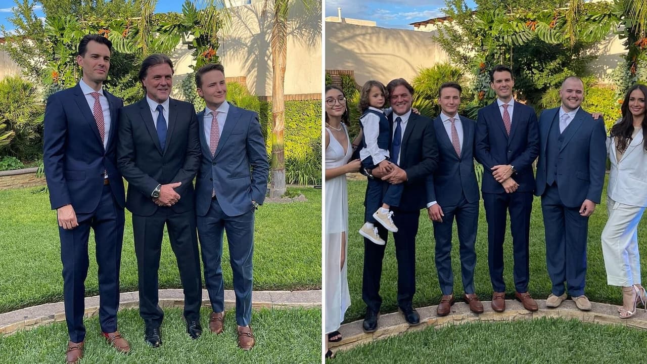 René Strickler dedicó hermosas palabras a su hijo Yannick en su boda