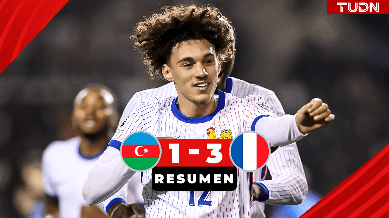 RESUMEN | ¡Francia remonta y se impone ante Azerbaiyán!