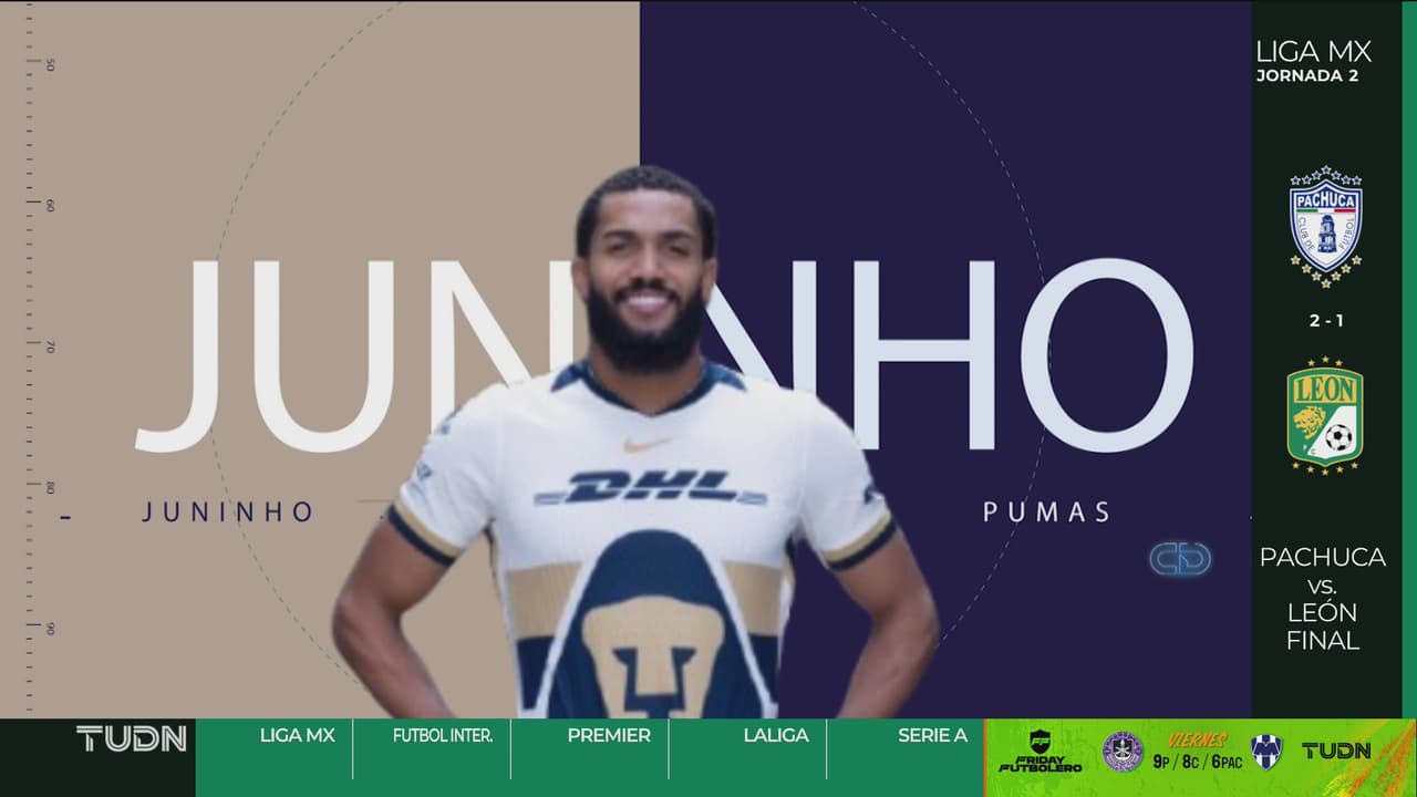 Juninho llegó a Pumas 'gracias' a Dani Alves y hace promesa