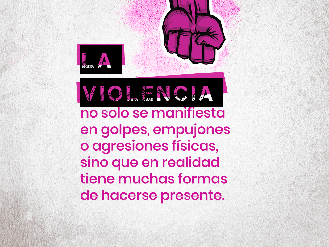 Sin embargo, aunque lo ideal sería mantener un vínculo amoroso con alguien que te ame, cuide, valore y respete, diversos factores pueden desencadenar en alguna o varias formas de violencia dentro de la relación.
