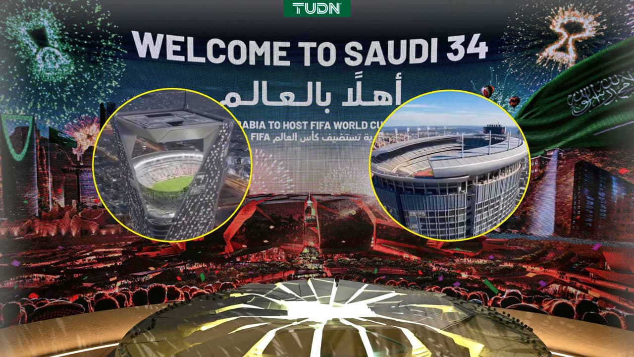 Espectacular imagen de estadio aéreo para el Mundial