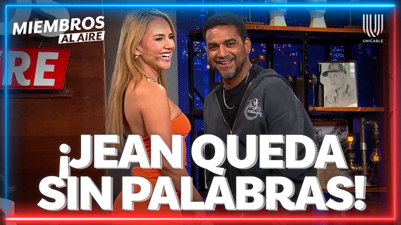 ¡No soportó! Ximena Córdoba pone nervioso a Jean Duverger con tremendo cuerpazo