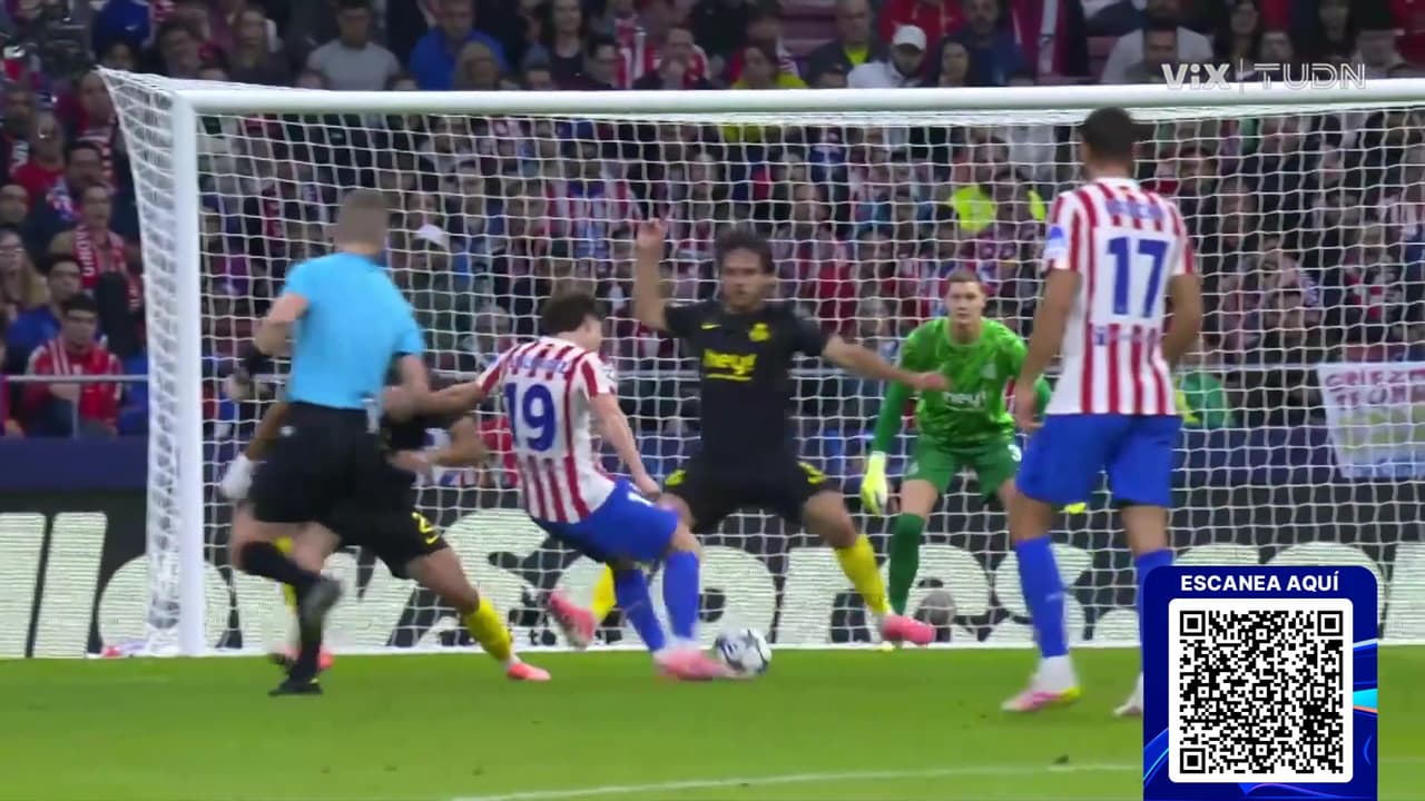 ¡Se salva el Union! Tiro peligroso de Julián que ataja el portero