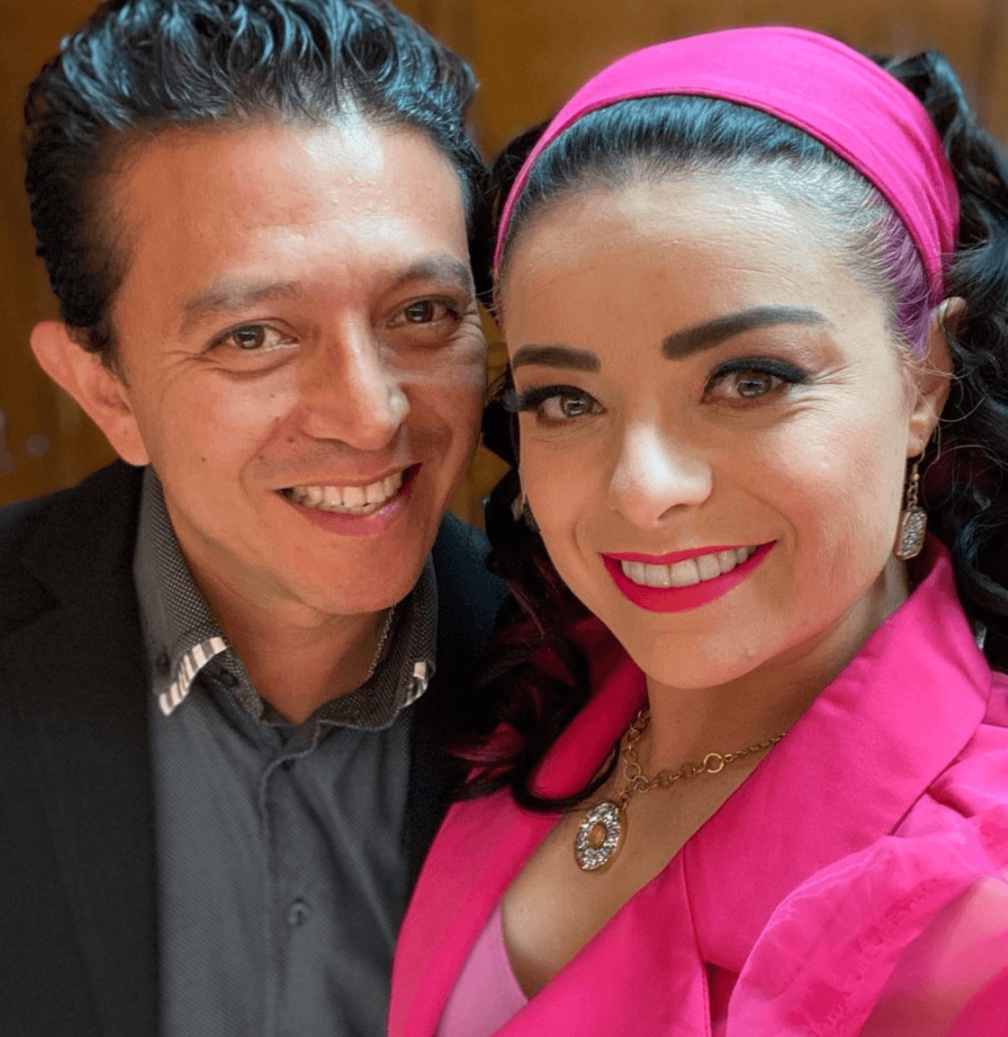 Violeta Isfel se siente orgullosa de las fotos en ropa interior que le toma su esposo