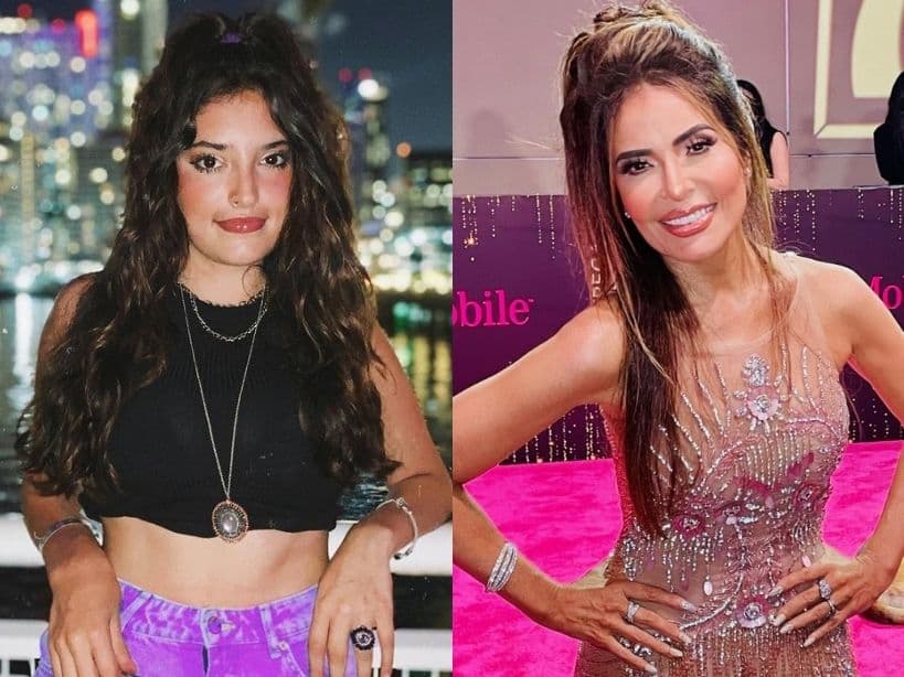 Valentina es hija de Sergio Andrade y Karla de la Cuesta.