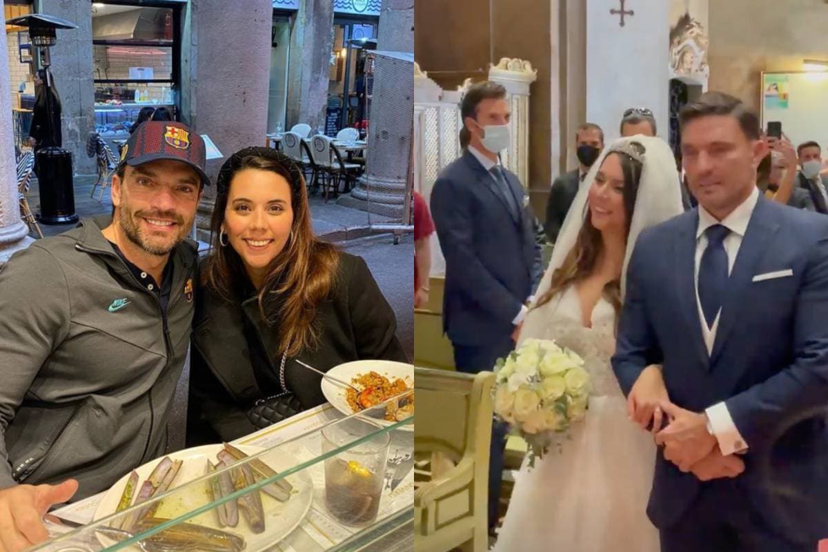 Hija de Julián Gil se casa en Madrid y aparecen en la portada de una revista