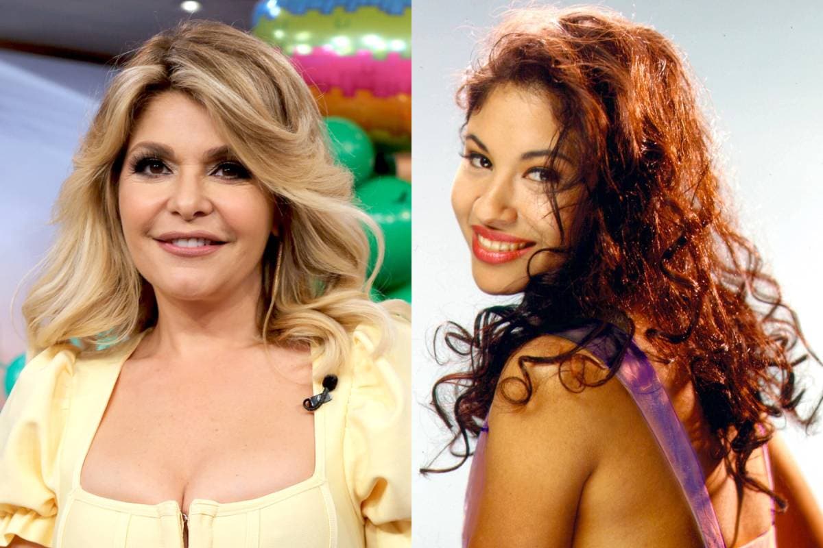 Itatí Cantoral presume foto inédita al lado de Selena Quintanilla