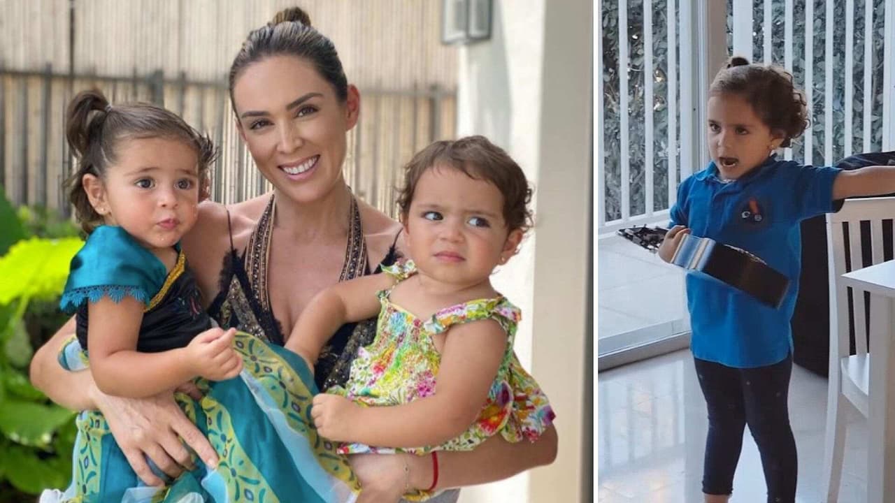 Hija de Jacky Bracamontes enamora al cantar a todo pulmón 'Libre Soy'