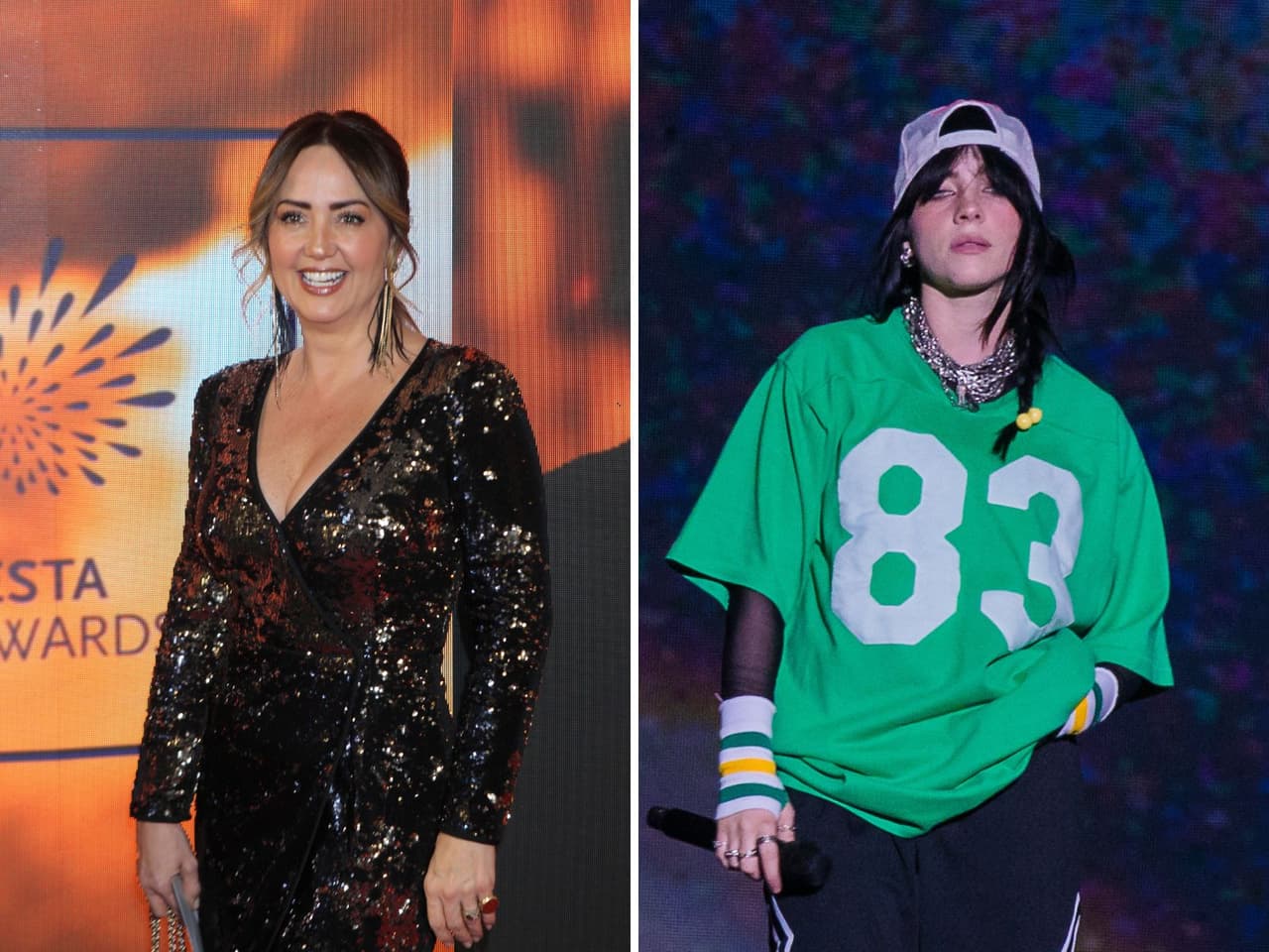 Andrea Legarreta comparte foto junto a Billie Eilish