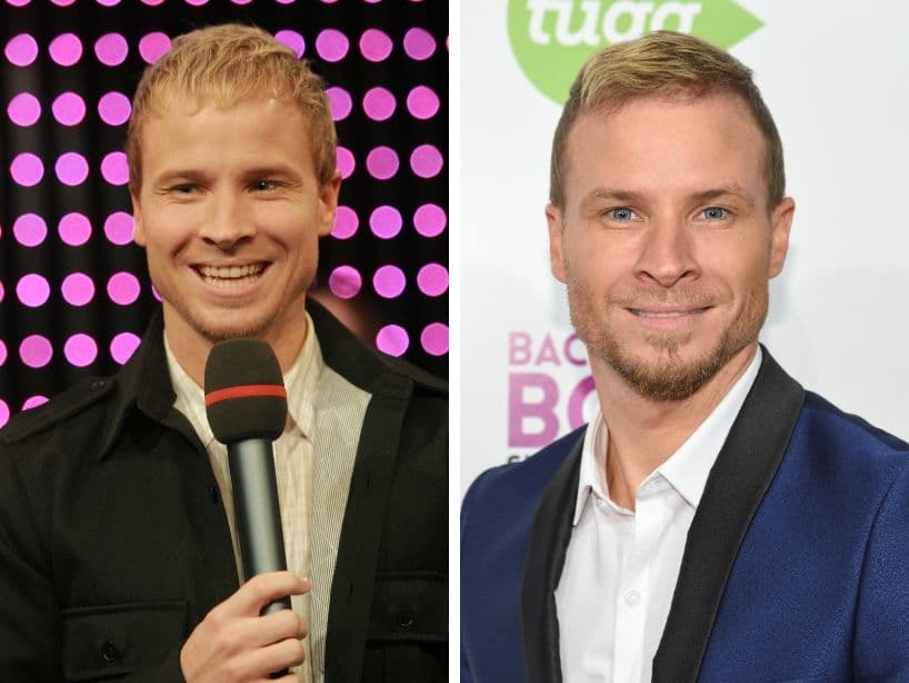 Brian Littrell: Fue invitado a formar parte de la boy band gracias a su primo, Kevin, y desde entonces, ha sido un apasionado de la música. Incluso, ha inspirado a su hijo Baylee a incursionar en la industria como cantante de country.