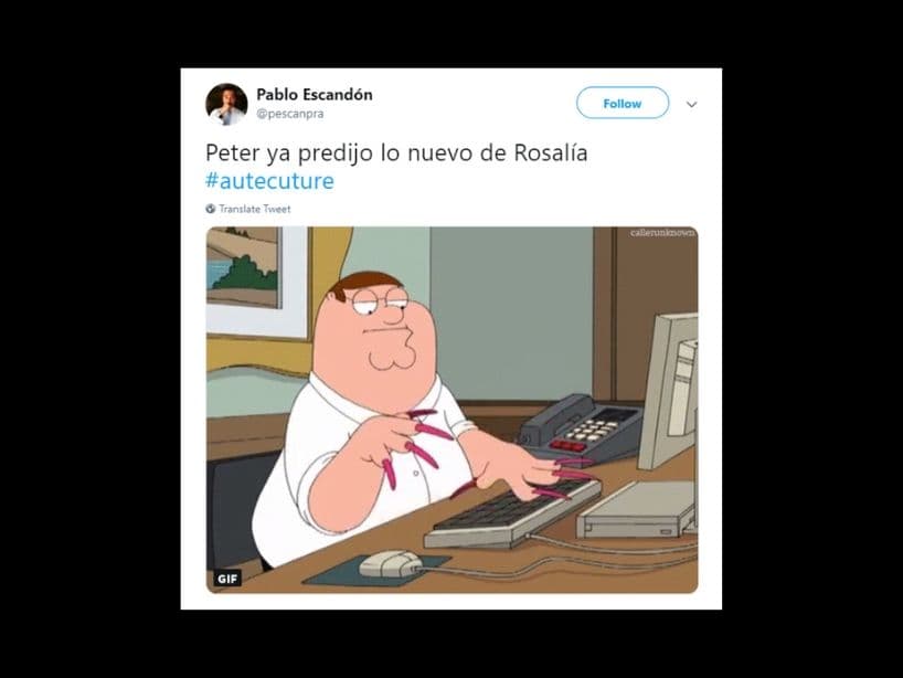"Aute Cuture" acumula más de 3 millones 400 mil reproducciones en YouTube.