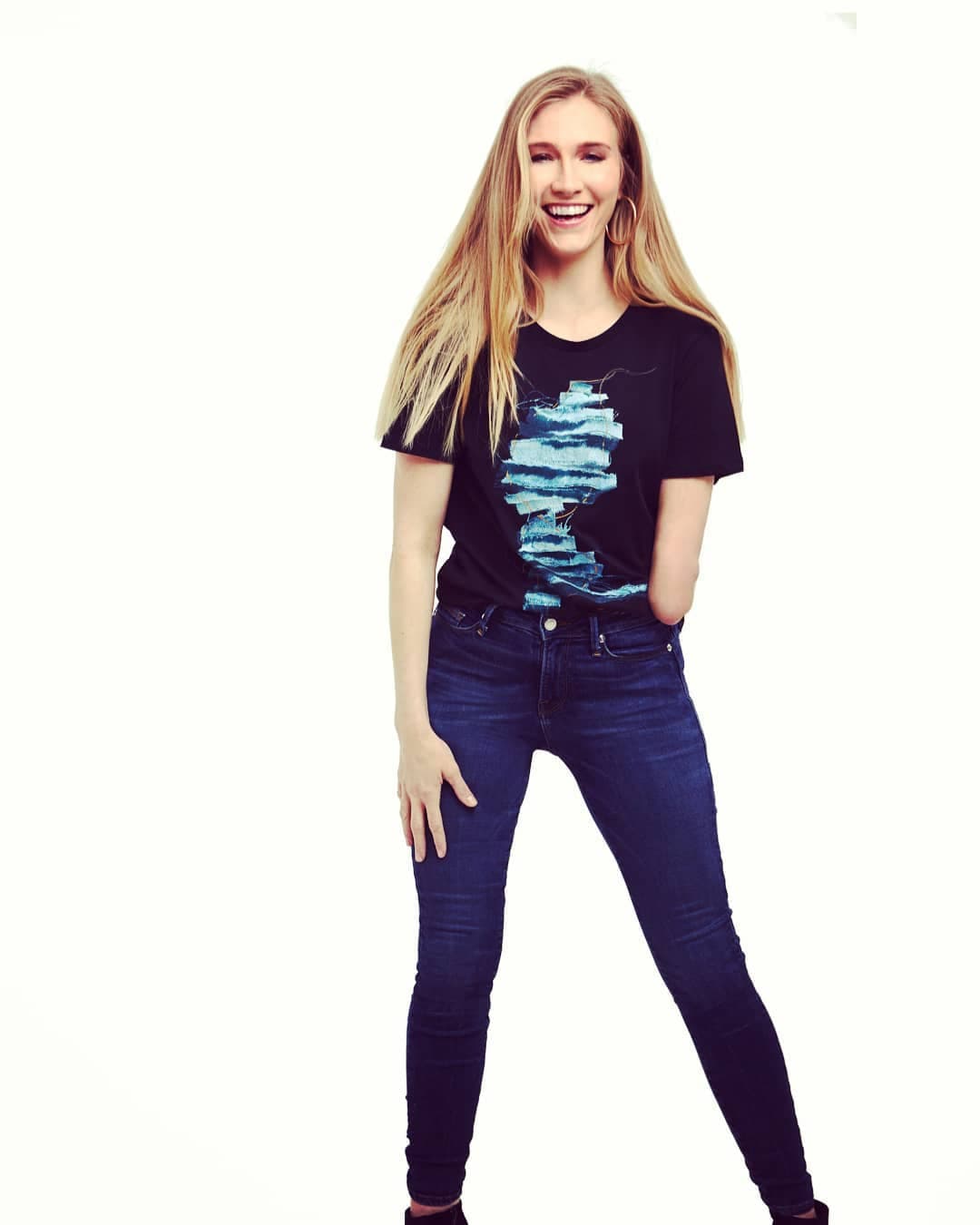 La firma irlandesa Primark la eligió para ser imagen de una de sus campañas publicitarias.