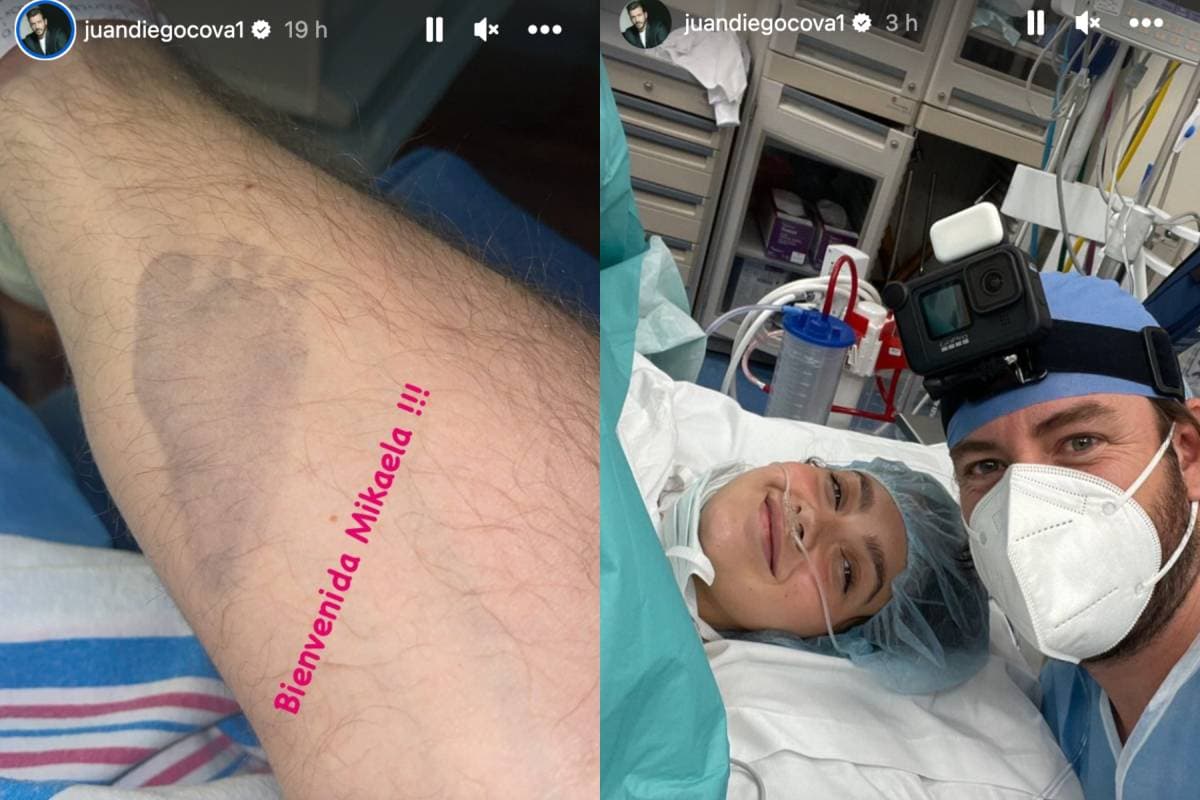 Juan Diego Covarrubias anuncia que es papá por segunda vez