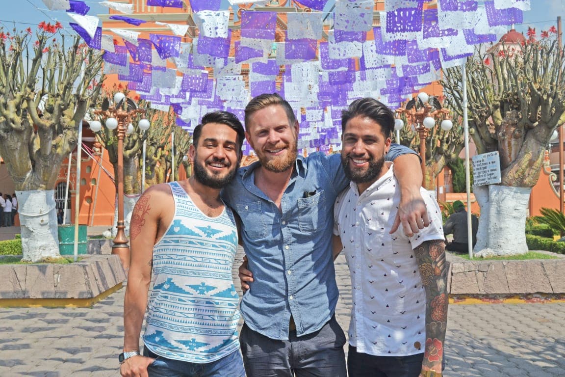 Alex, Derrik y Frank.
