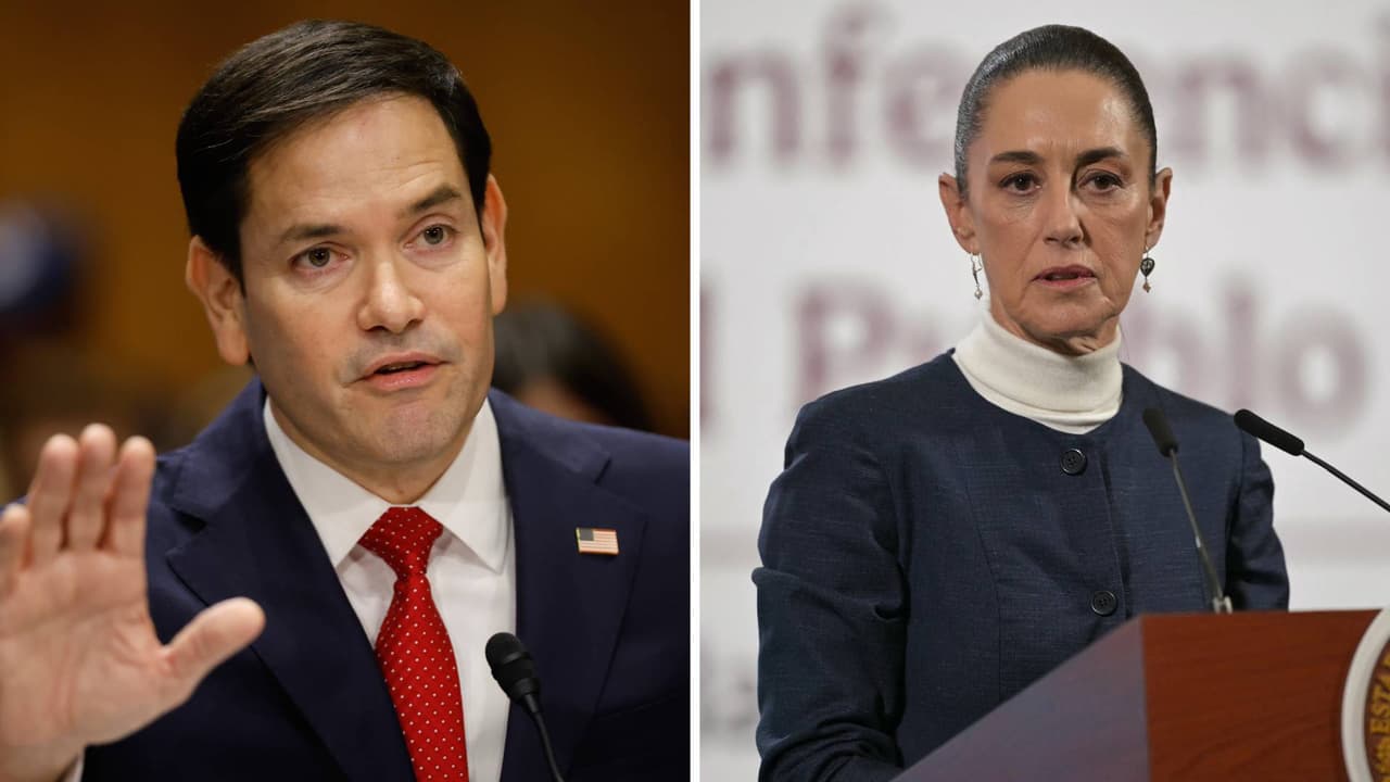 Firmar un acuerdo de seguridad, el objetivo de Marco Rubio en su reunión con Sheinbaum en México