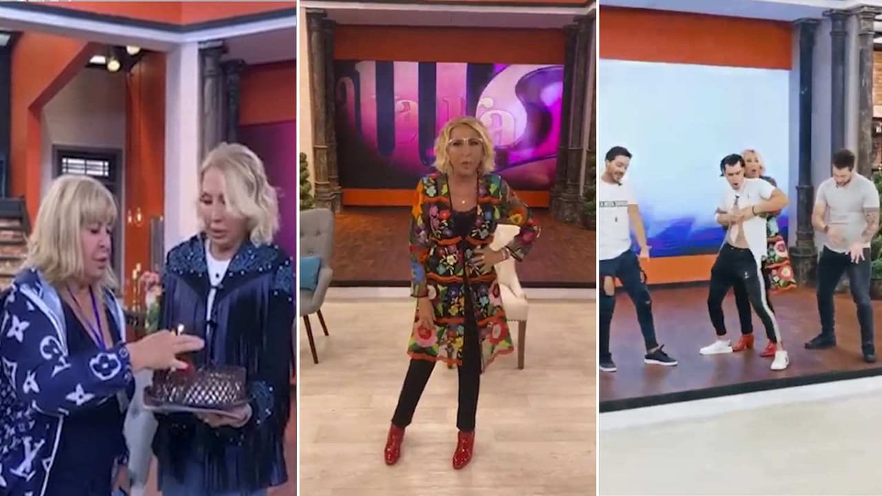 Así consintieron a Laura Bozzo por su cumpleaños: mariachis, pastel y hasta baile exclusivo