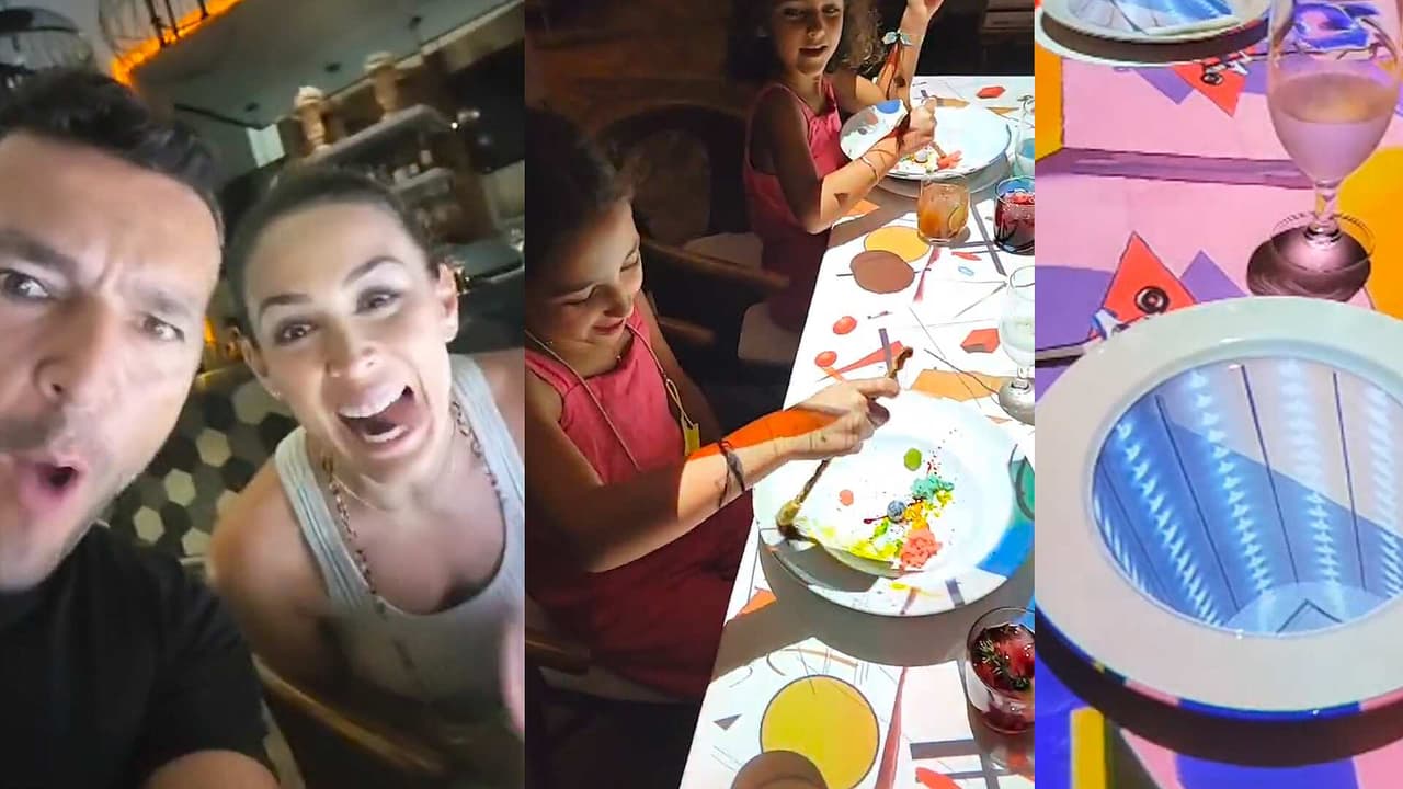 Jacky Bracamontes cenó con su familia en un lugar increíblemente mágico
