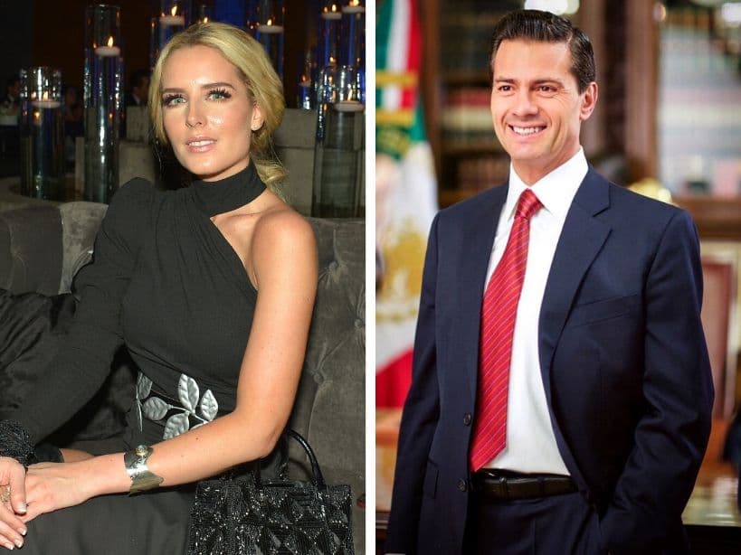 Tania Ruiz y Enrique Peña Nieto