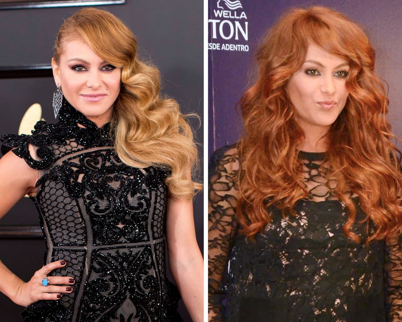 Para una campaña de productos para el cuidado del cabello, Paulina Rubio puso a prueba su icónica melena rubia y lució una gran cabellera pelirroja.