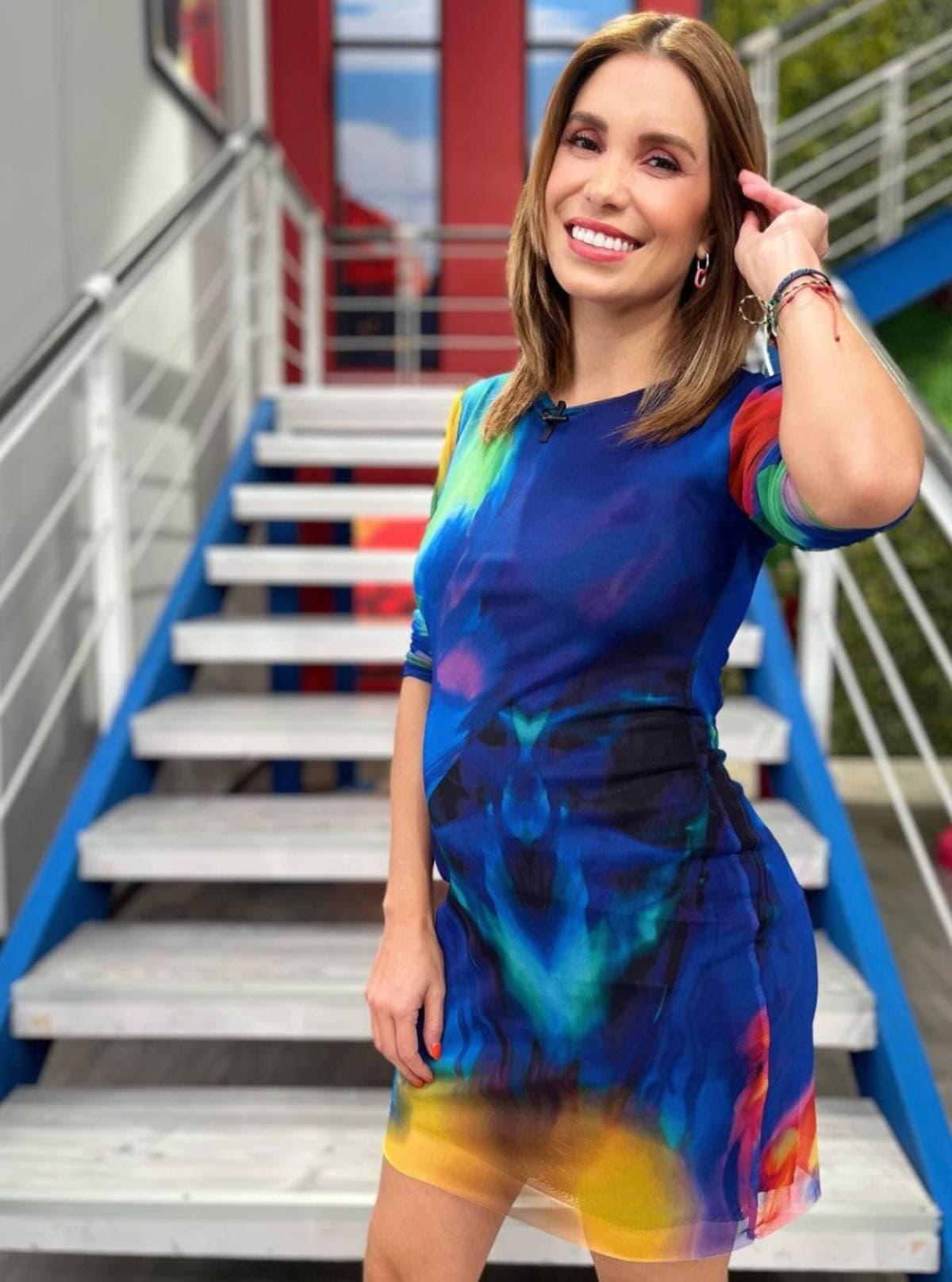 ¿Andrea Escalona se animaría a dar a luz en un programa en vivo?