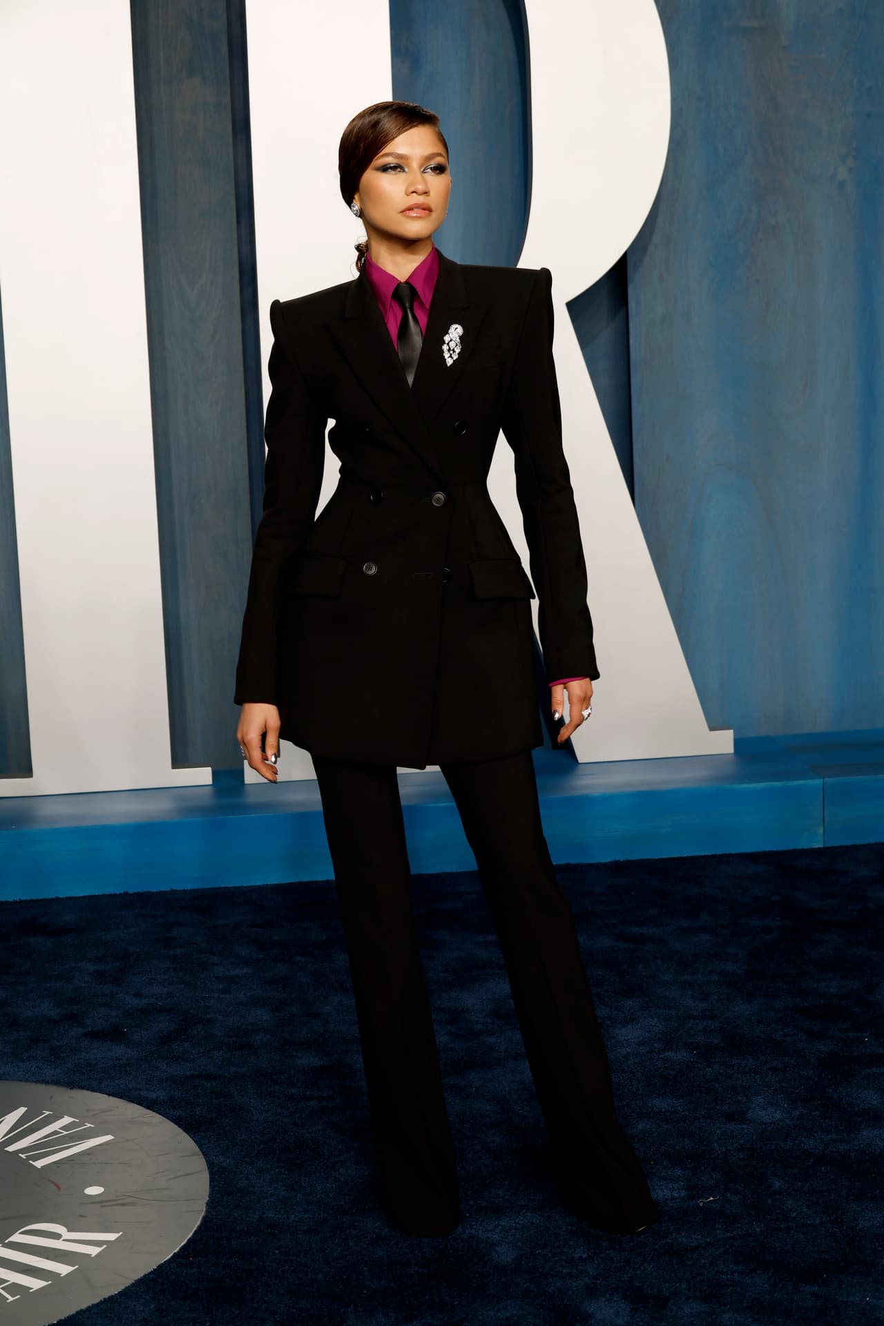 BEVERLY HILLS, CALIFORNIA - MARCH 27: Zendaya attends the 2022 Vanity Fair Oscar Party Hosted By Radhika Jones at Wallis Annenberg Center for the Performing Arts on March 27, 2022 in Beverly Hills, California. (Photo by Frazer Harrison/Getty Images)