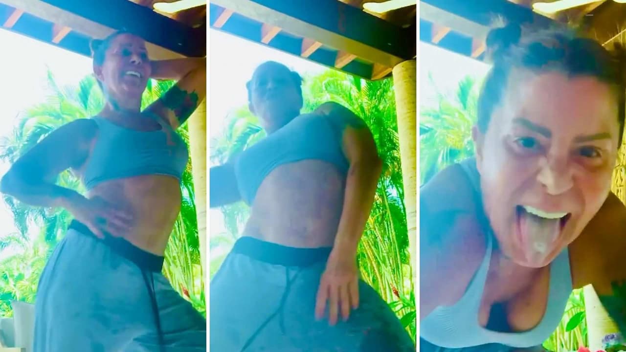 Video: Alejandra Guzmán presume sensual perreo al ritmo de Daddy Yankee