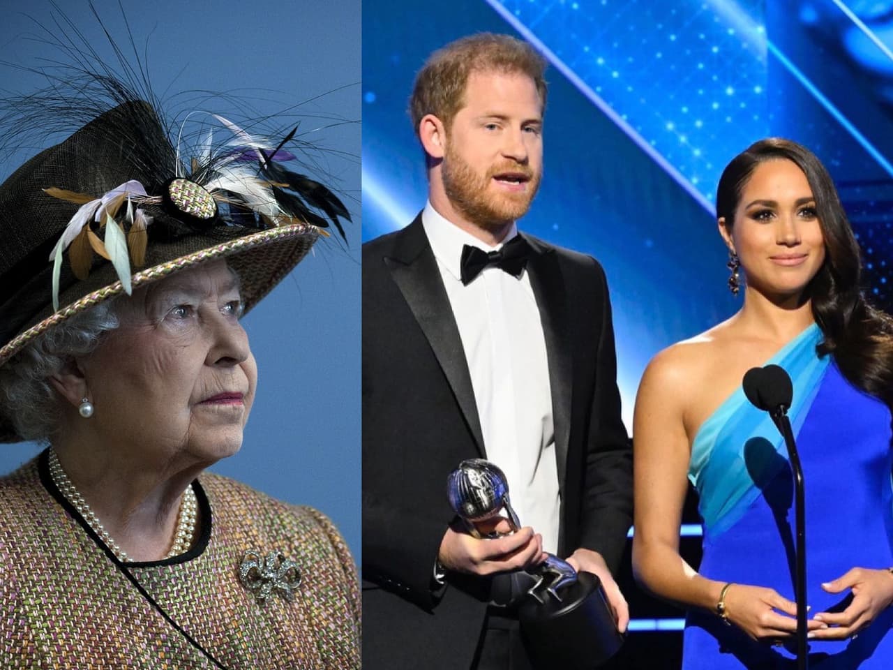 Harry y Meghan harían enojar a la reina si presentan un premio Óscar