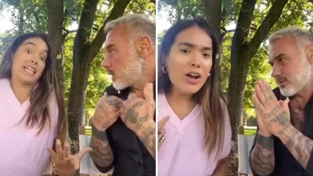 Al ritmo de ‘La Tesorito’, Sharon Fonseca le arma una escena de celos a Gianluca