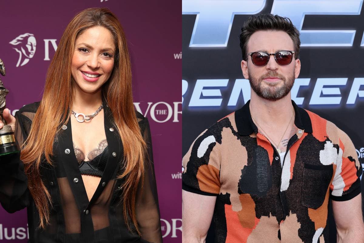Chris Evans revela si saldría con Shakira ahora que está soltera