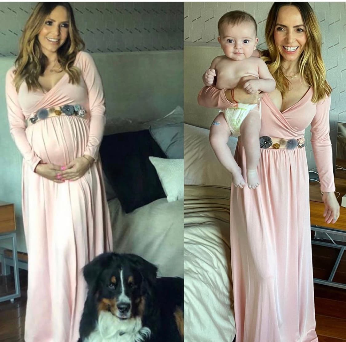 Después de algunas dificultades para embarazarse, Erika Zaba se convirtió en mamá de Emiliano el 3 de noviembre de 2019, y desde entonces, la cantante del grupo 'OV7' no ha dejado de presumir a su pequeño en redes, incluyendo su recuperación post parto.