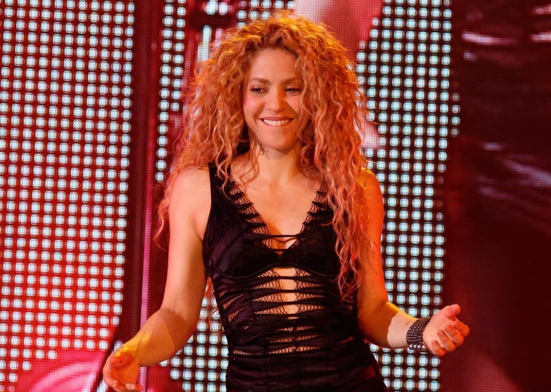 Shakira durante un concierto de 'El Dorado World Tour'