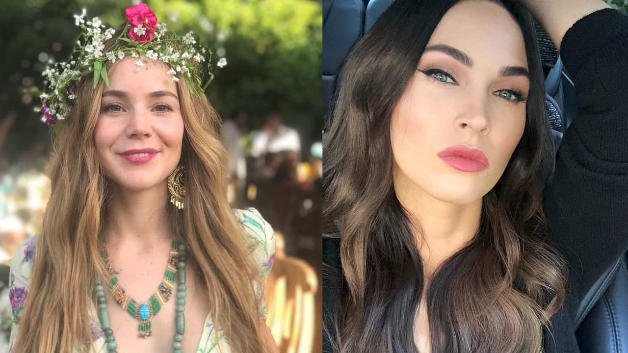 Camila Sodi se convierte en Megan Fox con unos toques de maquillaje y un filtro