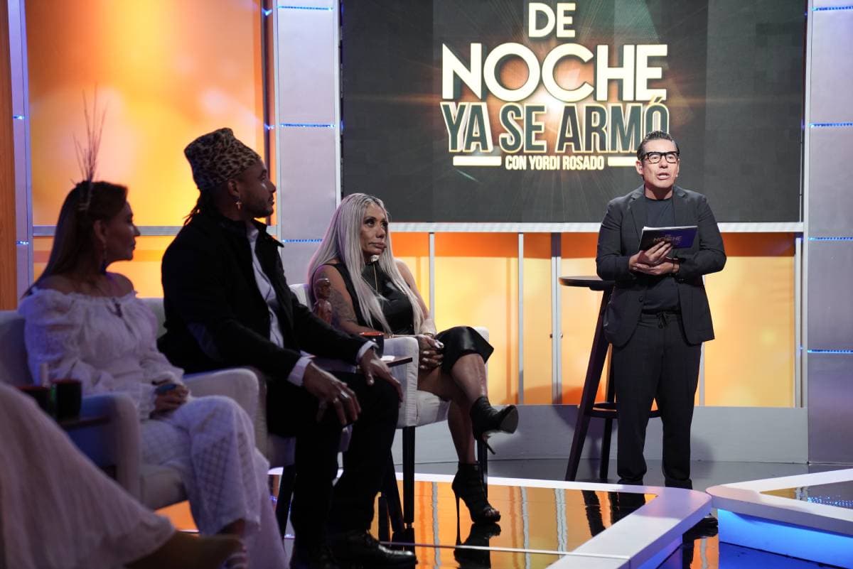 Yordi Rosado estrena su nuevo programa, 'De noche ya se armó', a las 9:30 p.m. por Unicable.