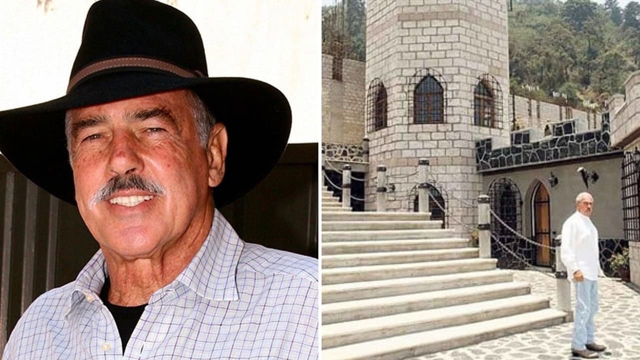 Así es el enorme castillo de Andrés García en el Ajusco