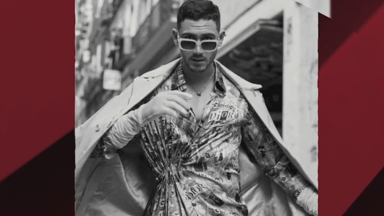 Alejandro Speitzer llama la atención por posar con vestido de Dior