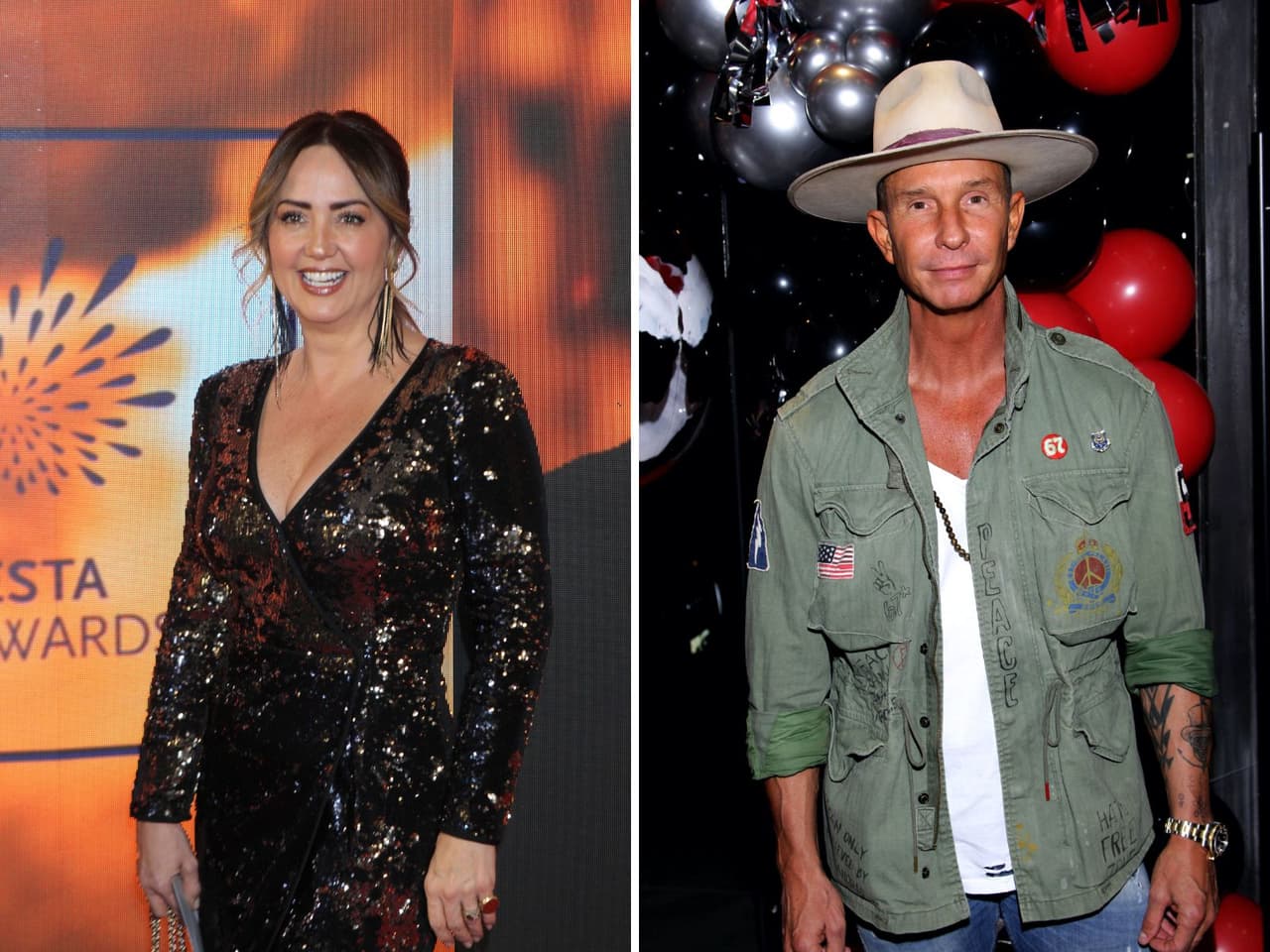 Andrea Legarreta y Erik Rubin aparecen en foto