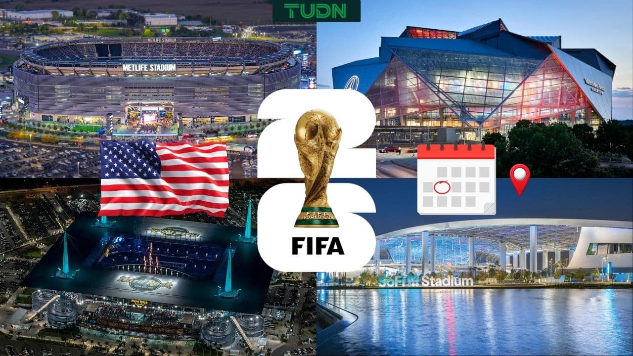 ¿Cuántos y cuáles son los partidos que se jugarán en Estados Unidos durante el Mundial 2026?