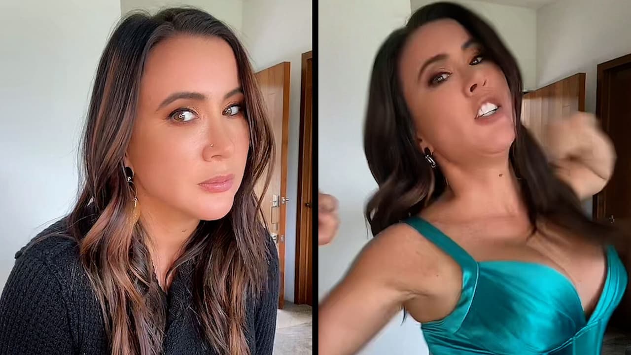 Mariazel le saca brillo a la pista en el festival de la escuela