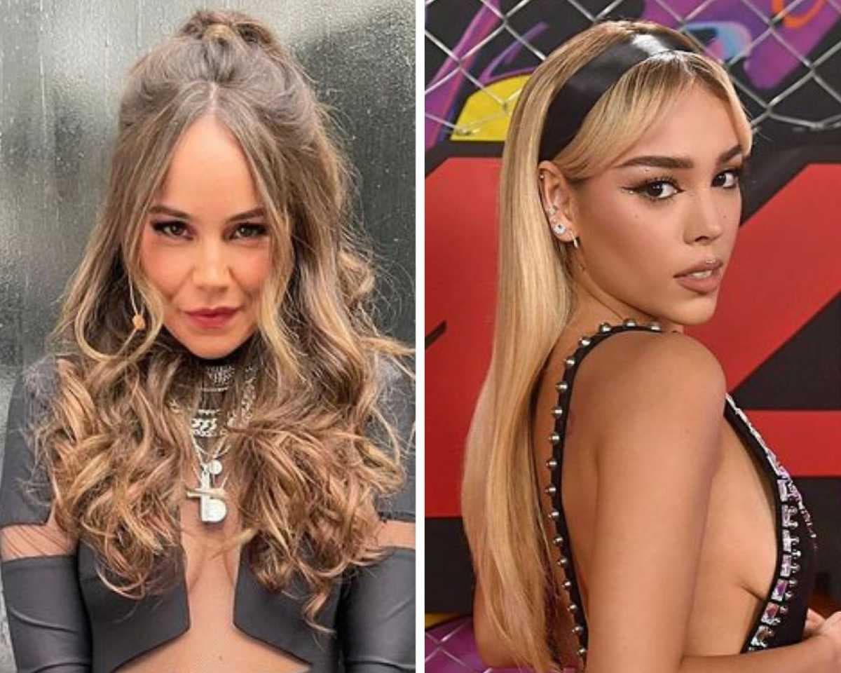 Camila Sodi y Danna Paola usan el vestido de cadenas para lanzar nueva música