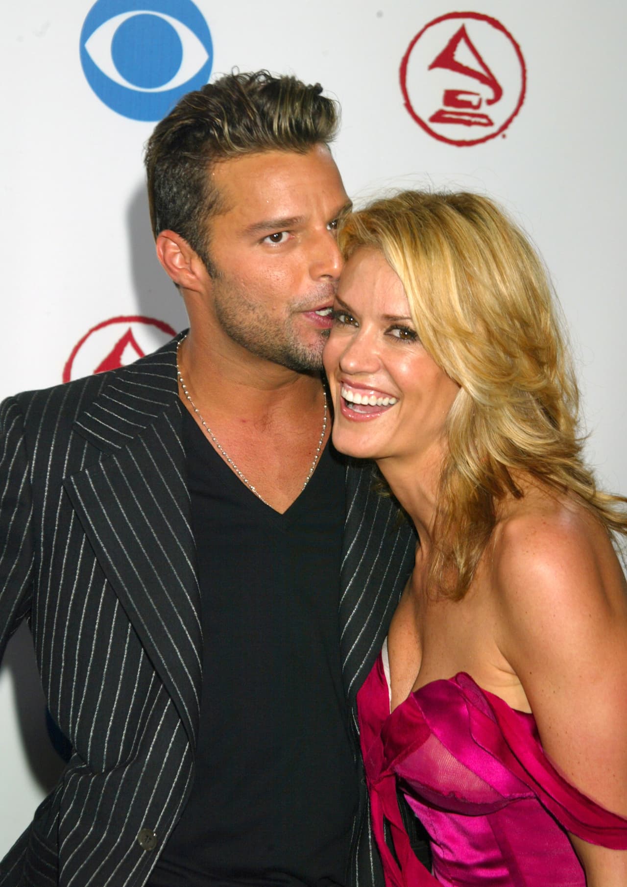 Ricky Martin and Rebeca de Alba (Photo by Jeffrey Mayer/WireImage)