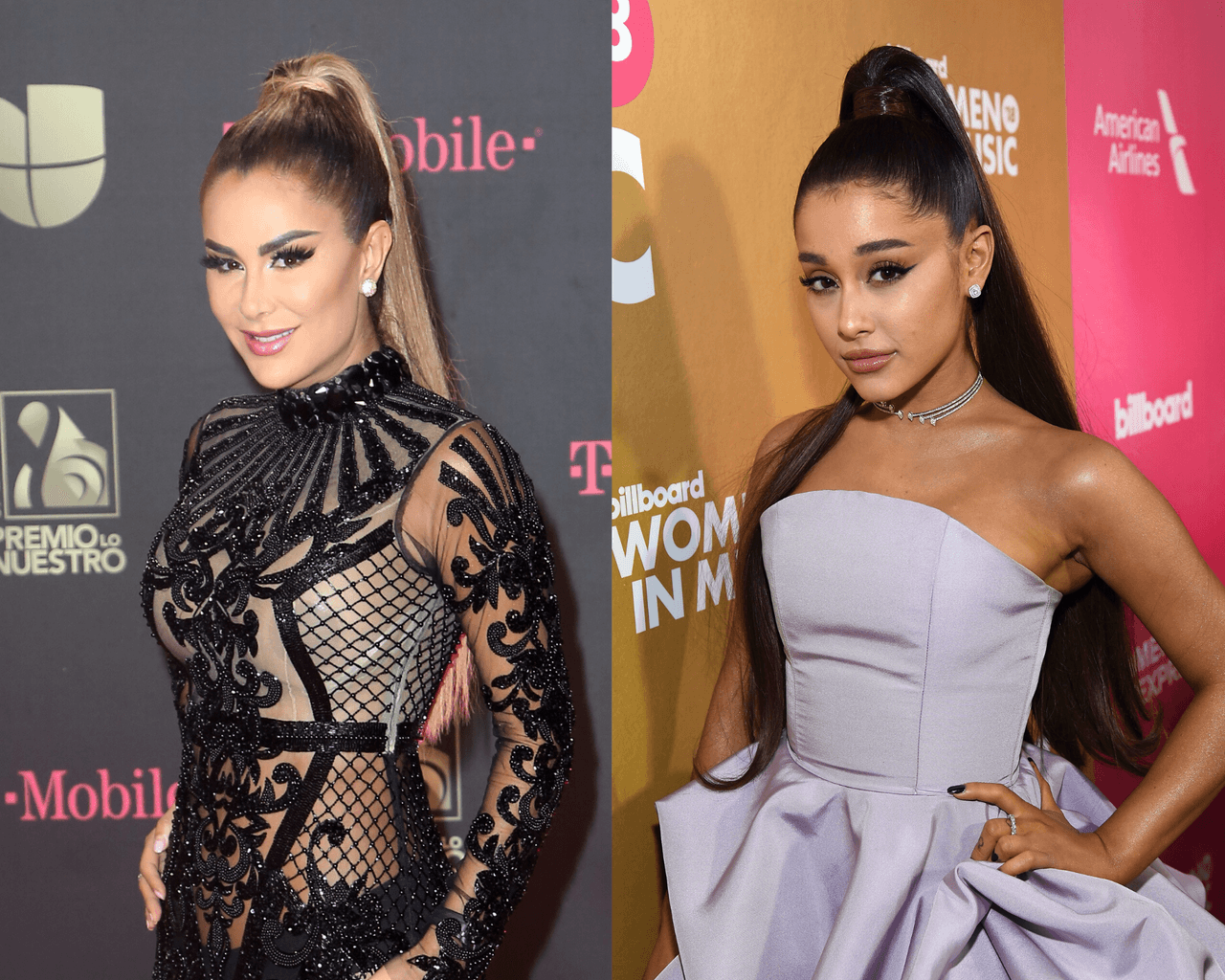 Ninel Conde y Ariana Grande