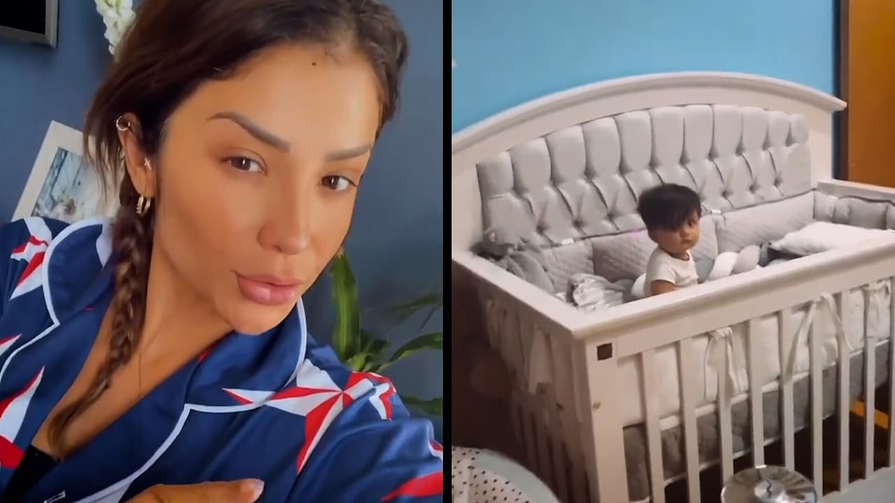 María Fernanda Quiroz se sincera: no es fácil dormir a su bebé