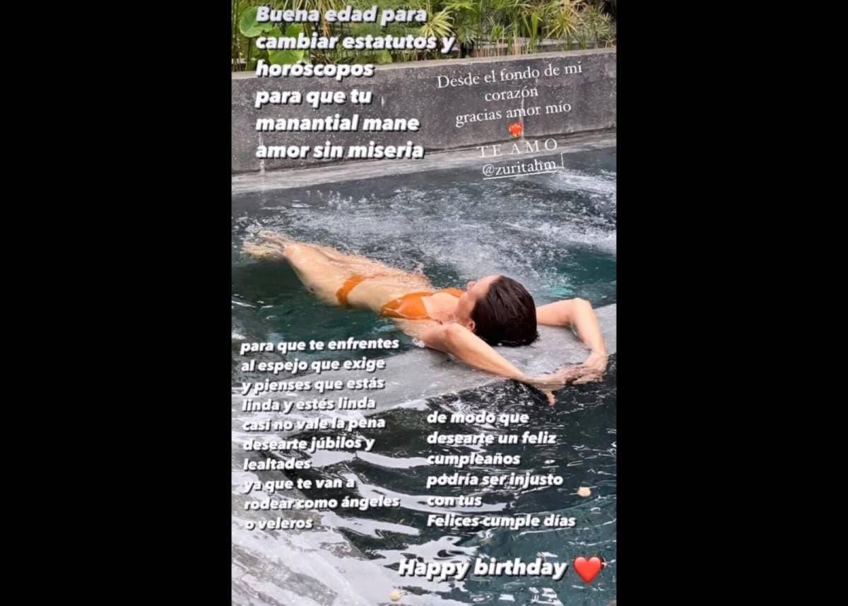 Stephanie Salas cumple 53 años y Humberto Zurita le dedica unas palabras